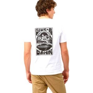 Tentree Men’s Give a Damn T-Shirt size S in White